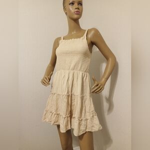 Wild Fable Tan Casual Dress